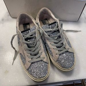 Golden Goose glitter hi star 36